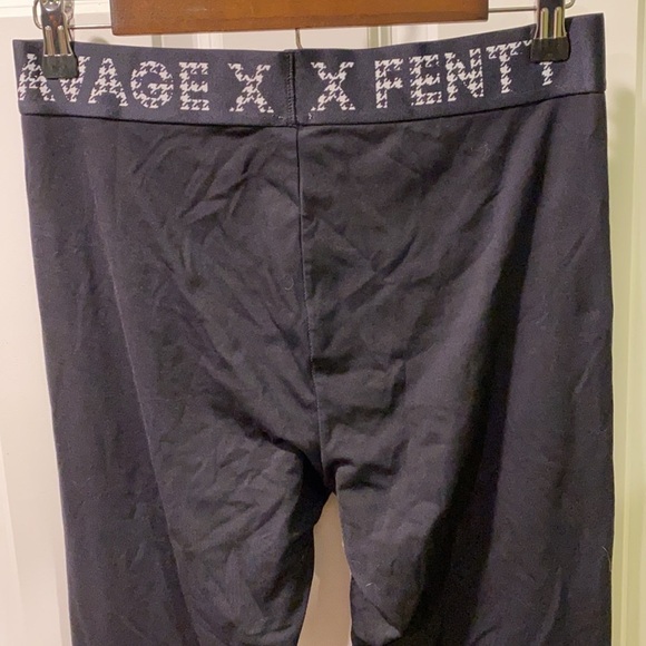 Savage X Fenty Black Leggings EUC Large - Picture 8 of 12